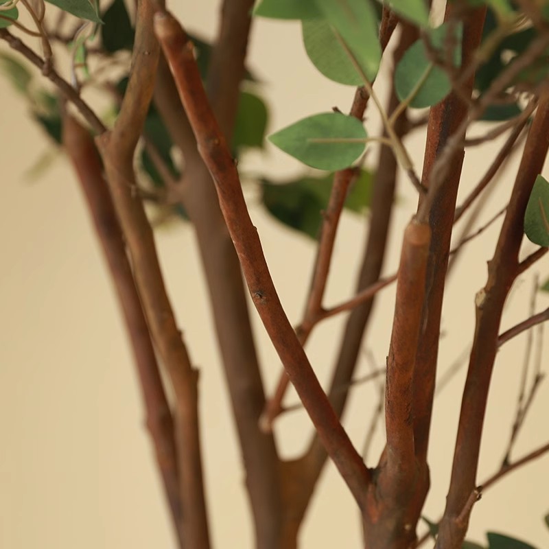 仿真绿植枫树盆栽室内大型装饰橄榄树客厅假植物榕树景观落地摆件 - 图3