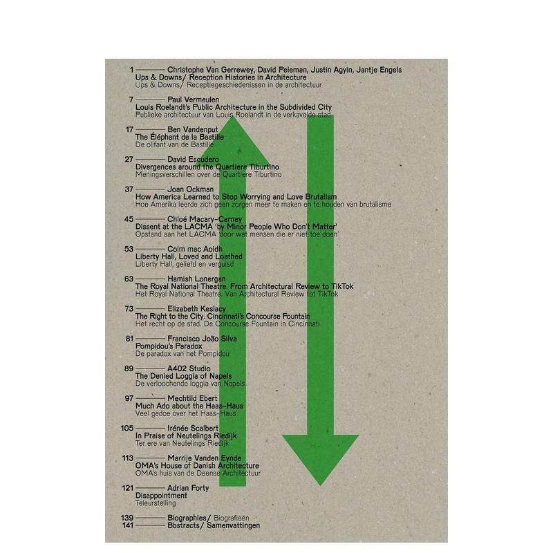 【预售】建筑的历史反响英文建筑风格与材料构造设计简装进口原版外版书籍Oase 108: Reception Histories In Architecture图书正 - 图1