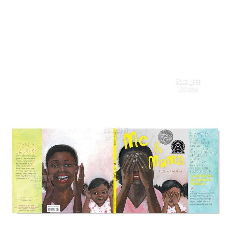 【预售】【2021凯迪克银奖】我和妈妈英文儿童绘本插画师进口原版外版书Me & MamaCABRERASimon & Schuster书籍图书正版 - 图2