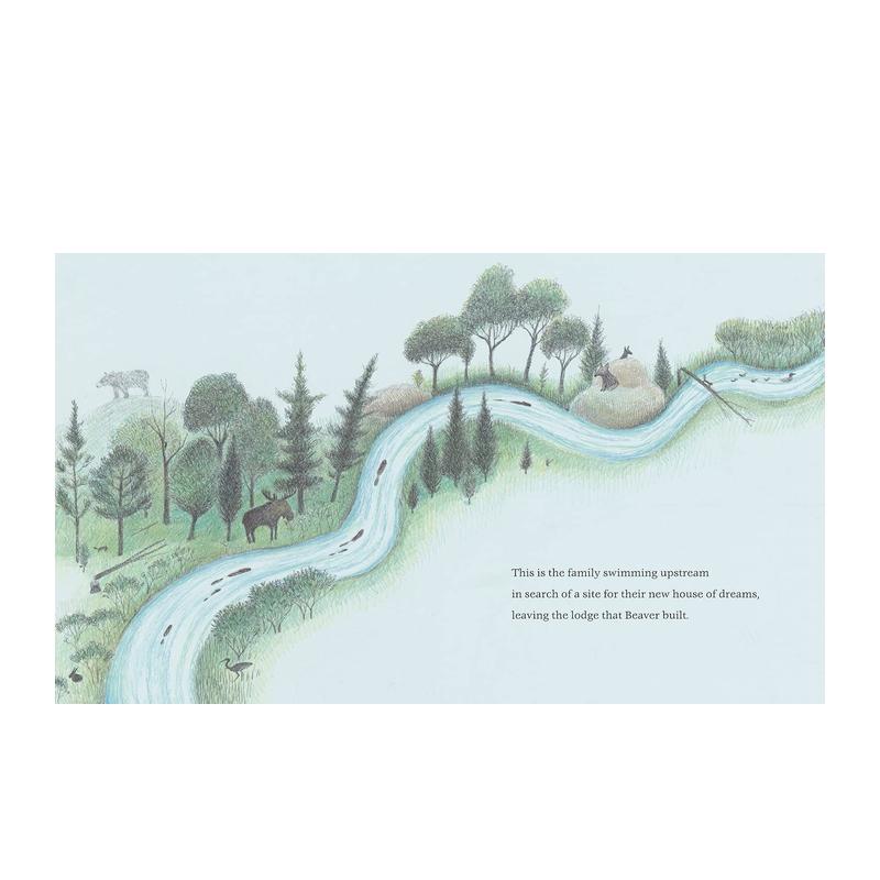 【预售】【动物栖息地】海狸建造的小屋 【Animal Habitats】The Lodge That Beaver Built 原版英文儿童绘本