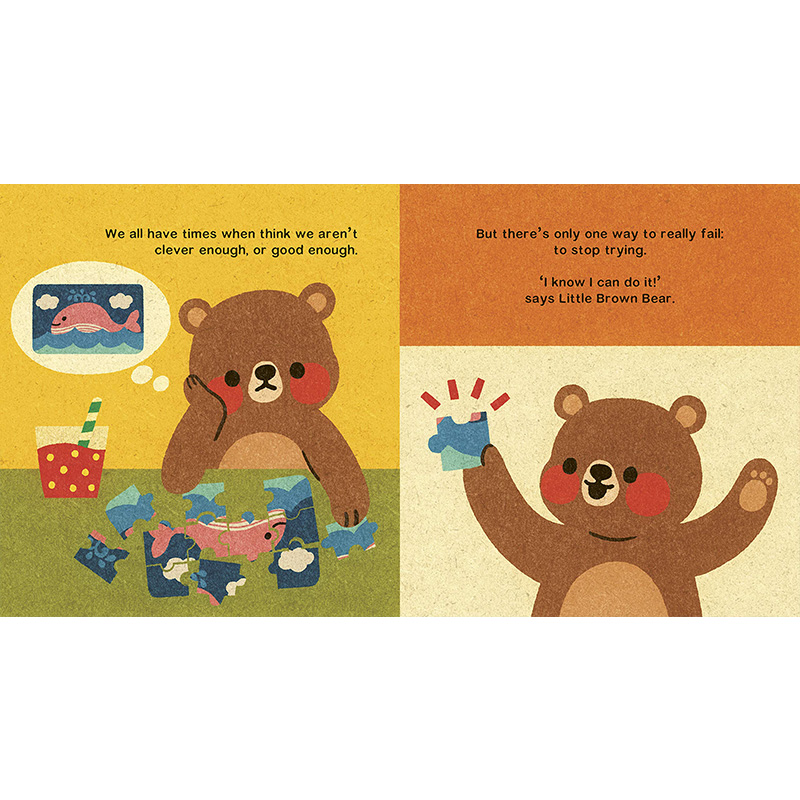 【现货】It's OK to Make Mistakes (Little Brown Bear) 犯错误是没问题的  儿童绘本 英文原版图书籍进口正版 Annelies Draws - 图0