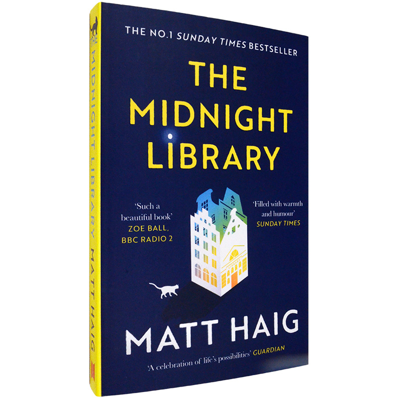 【现货】The Midnight Library：A Novel深夜午夜的图书馆马特海格 Haig Matt英文原版正版文学小说奇幻奇妙书店故事马特黑格-图0