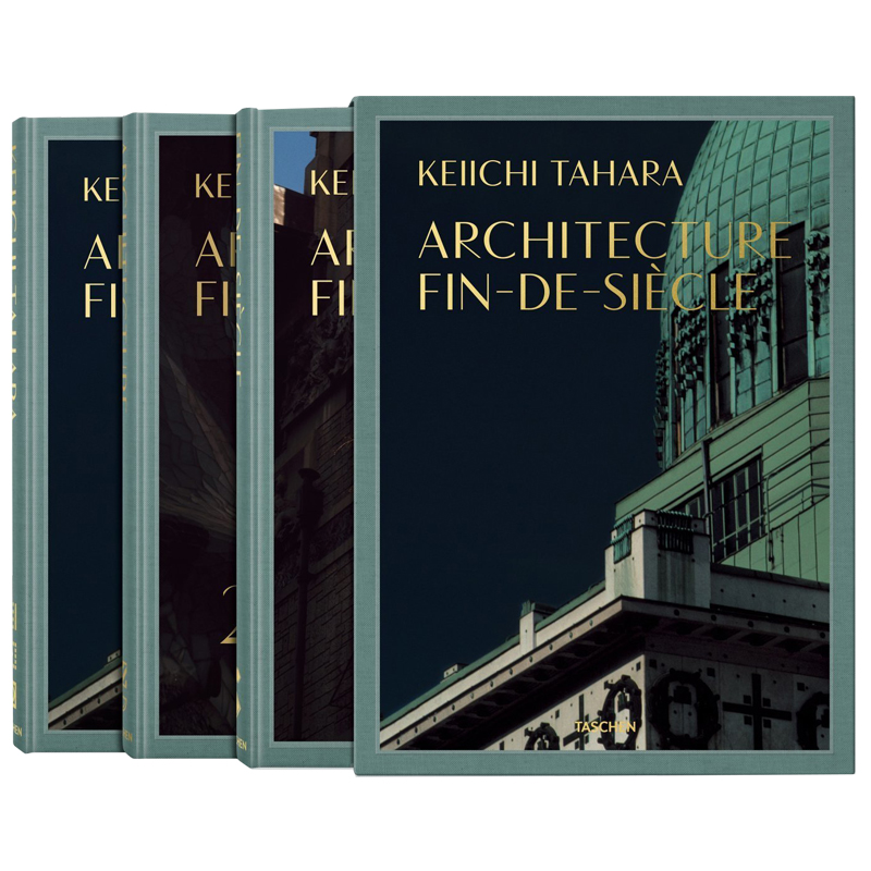 【现货】[TASCHEN出版]【3本1套】Keiichi Tahara: Architecture Fin-de-Siècle，田原桂一：世纪末的建筑正版图书建筑摄影艺术-图0