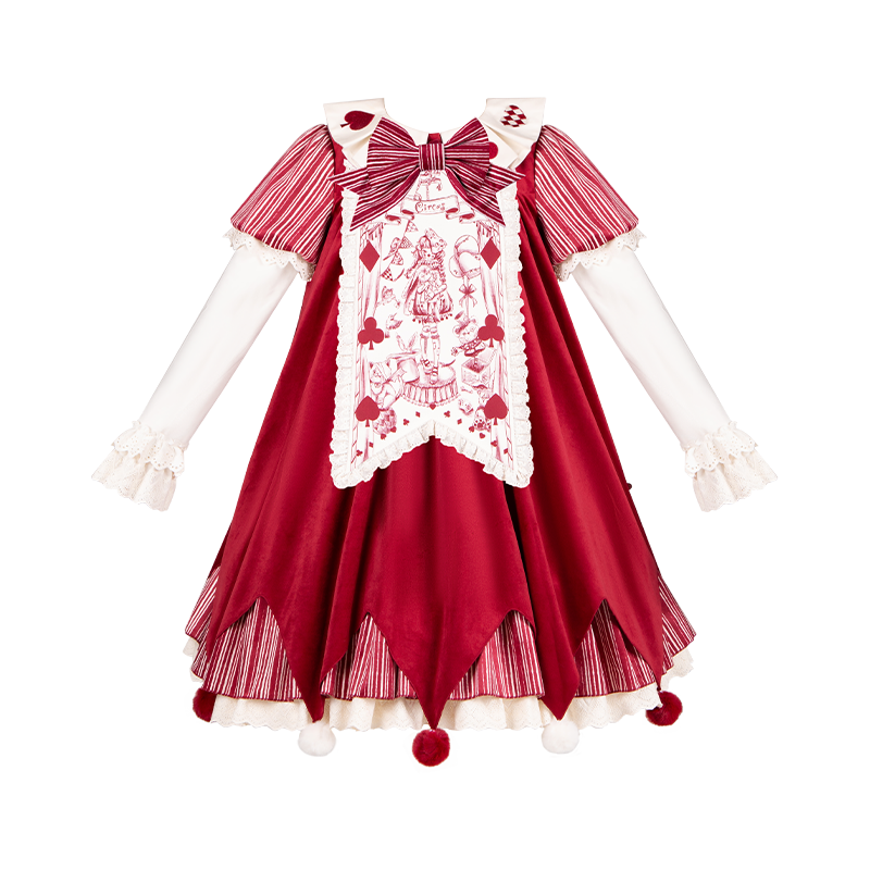 来信与诗·人偶假面｜WP原创副牌doll小丑op宽松麻袋裙双子多穿lo,淘宝优惠券,粉丝福利购,淘宝优惠卷