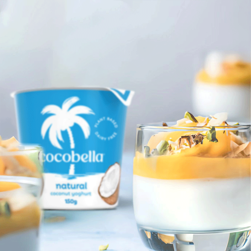 cocobella澳洲进口椰子基底植物酸奶0乳糖丝滑绵密香草多口味150g,淘宝优惠券,粉丝福利购,淘宝优惠卷