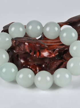 青峰玉业玉器和田玉手链 和田玉手串和田玉玉手链白玉手串男款16m