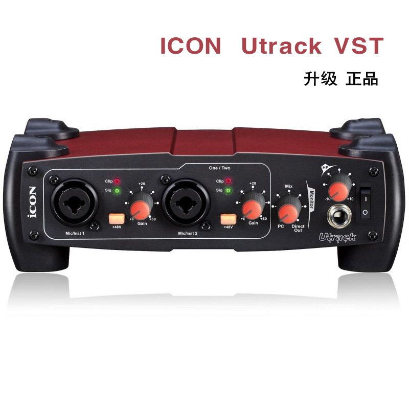 icon Utrack VST usb声卡笔记本 K歌录音4进4出 USB声卡主播直播-图0