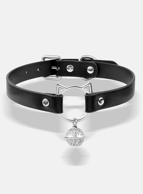 爱心项圈女牵引绳颈链颈带链子颈环choker项链字母锁骨链脖子颈圈