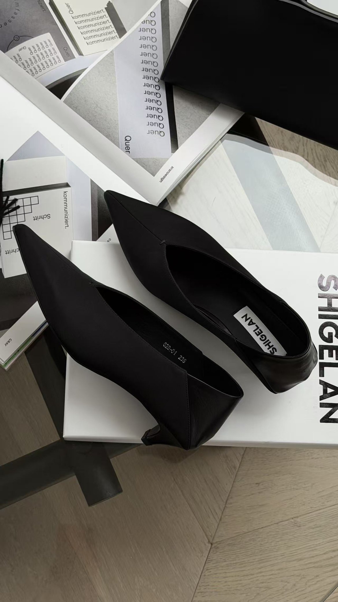 诗歌兰欧洲站真皮女鞋2026新款时尚百搭尖头细跟浅口单鞋奶奶鞋潮,淘宝优惠券,粉丝福利购,淘宝优惠卷