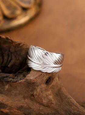 欧美ins风钛钢轻奢镀金戒指