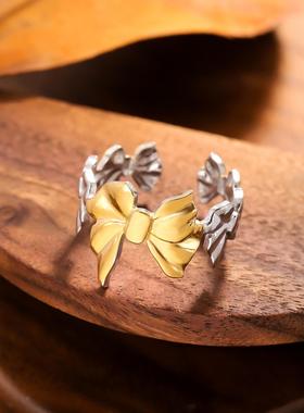 双拼海星18K金不锈钢戒指