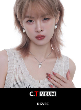 星点草莓项链女款甜美时尚精致百