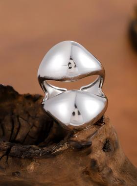 钛钢真金电镀不掉色女戒