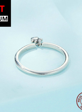 跨境百搭饰品纯银s925狗爪戒指 简约可爱动物小狗爪印可活动指环