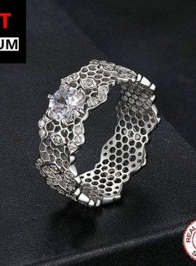 艾芙乐原创蕾丝花边镂空莫桑石