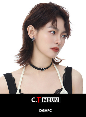 镂空猫咪choker颈链女精致高级感
