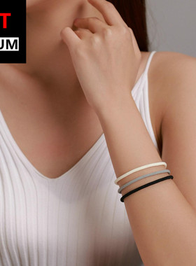 艾芙乐简约纯银s925基础手绳镯镀