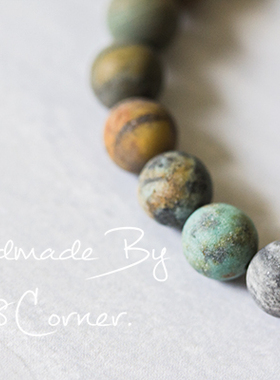 宇宙太阳系星球天然石情侣手链