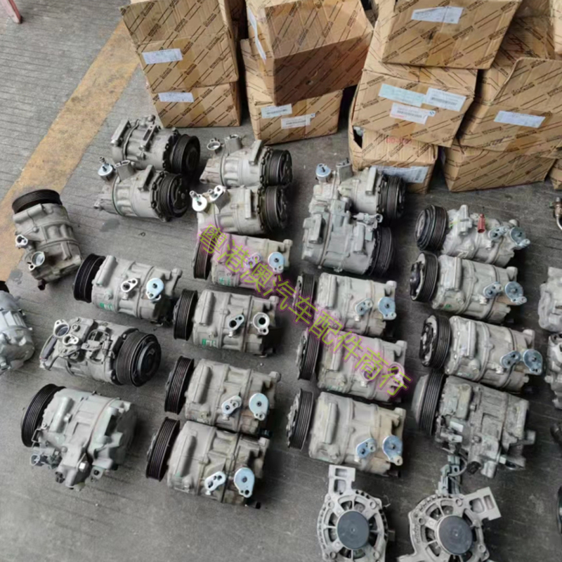 适用于奔驰CLK280CLK300CLK350德国原装原厂空调压缩机冷气泵拆车 - 图2