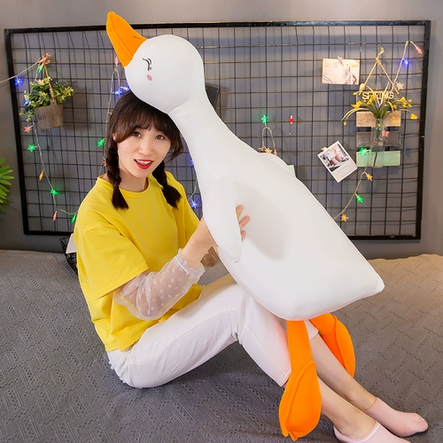 Забавная плюшевая игрушка, тряпичная кукла, подушка для сна, утка, подарок на день рождения