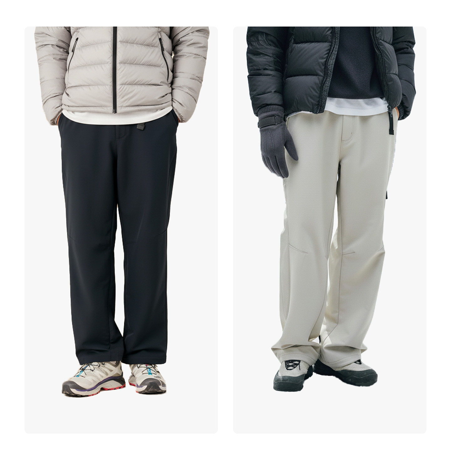 RESTICK 冬季加厚加绒裤防风防水机能工装裤保暖直筒休闲运动裤男,淘宝优惠券,粉丝福利购,淘宝优惠卷