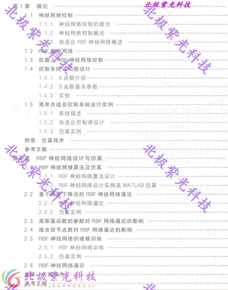 RBF神经网络自适应控制MATLAB仿真（pdf文档+matlab代码） - 图0