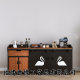 Sideboard, tea table, storage cabinet, restaurant industrial style