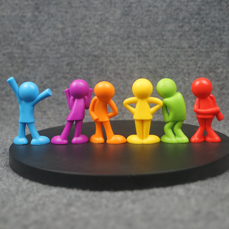 外单散货火柴人表情人偶模玩摆件儿童认知彩色小人,淘宝优惠券,粉丝福利购,淘宝优惠卷