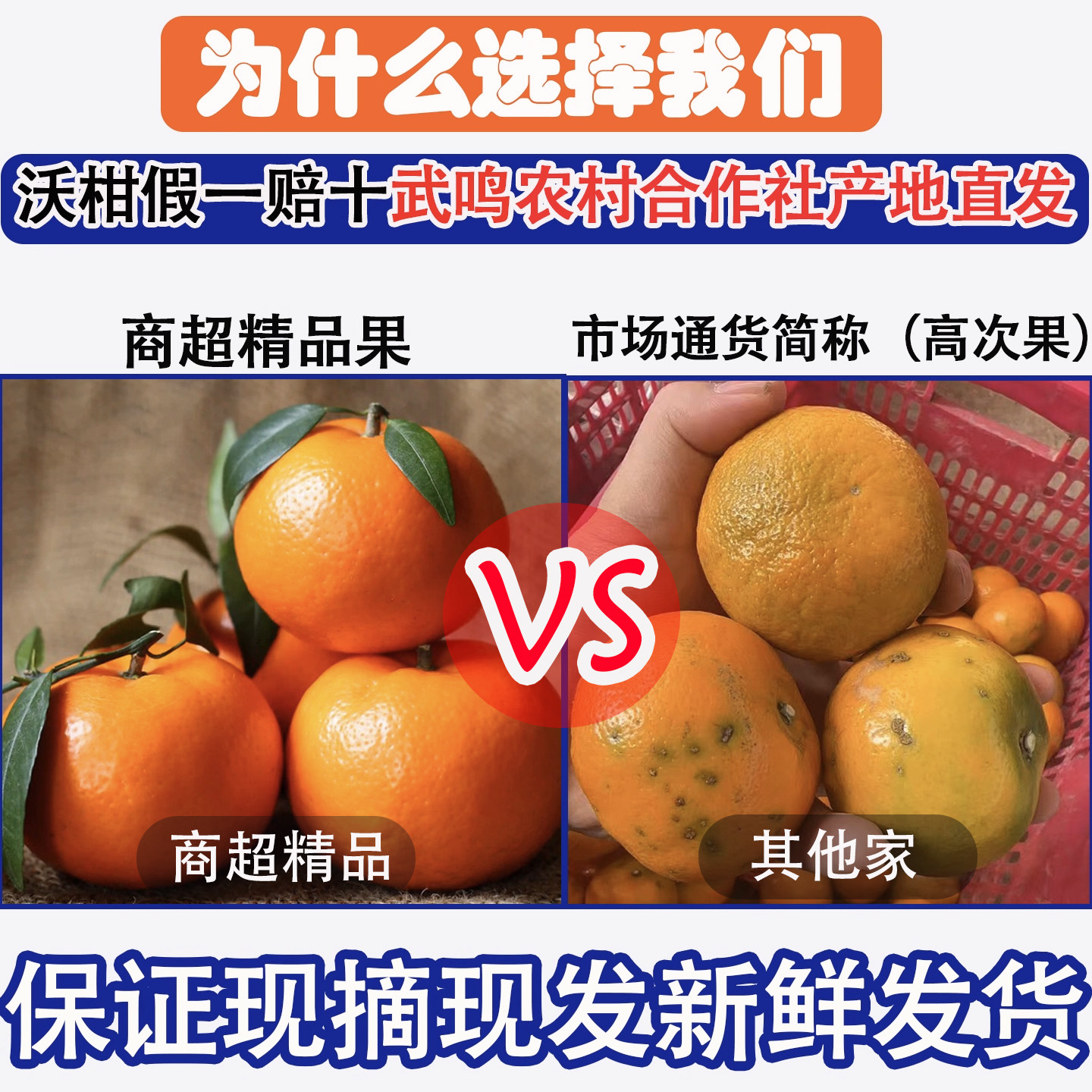 广西武鸣沃柑当季新鲜水果桔子橙子柑橘沃柑礼盒礼品整箱包邮10斤,淘宝优惠券,粉丝福利购,淘宝优惠卷