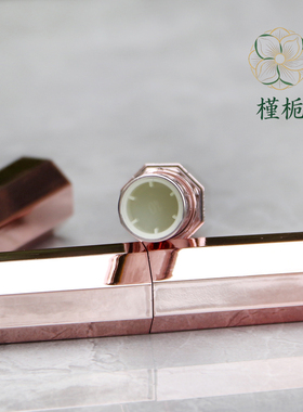 diy唇膏管 八角边形钻石菱形润唇膏口红空管直接灌装
