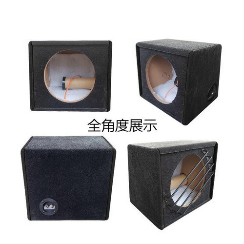 汽车雪花绒空箱体10寸/12寸木箱 音箱空箱低音炮箱体特高档可家用 - 图3