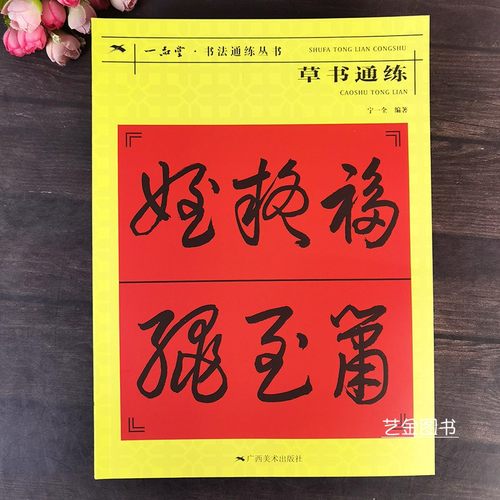 草书通联书法通练丛书宁一全编草书写法草书符号大全草书入门教程米字格毛笔书法练字帖草书相同相近符号草书速成广西美术-图0