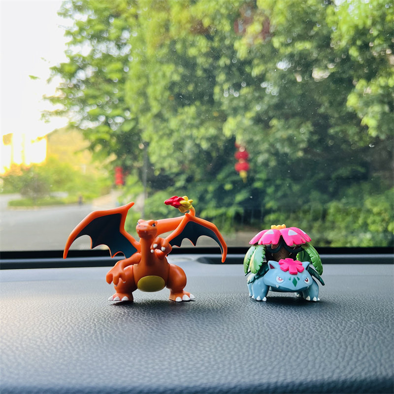 宠物小精灵汽车摆件 水箭龟喷火龙妙蛙花车载摆件 车内车上装饰品,淘宝优惠券,粉丝福利购,淘宝优惠卷