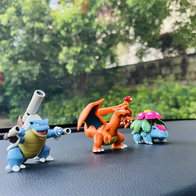 宠物小精灵汽车摆件 水箭龟喷火龙妙蛙花车载摆件 车内车上装饰品,淘宝优惠券,粉丝福利购,淘宝优惠卷