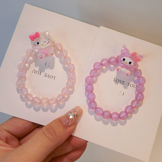 Children's luminous bracelet cute rabbit glowing bracelet women