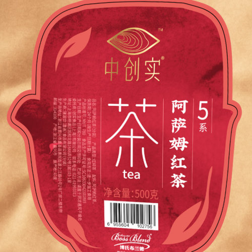 Boss Blend 阿萨姆红茶 红茶粉奶茶店适用茶叶 台式奶茶原料500g - 图1