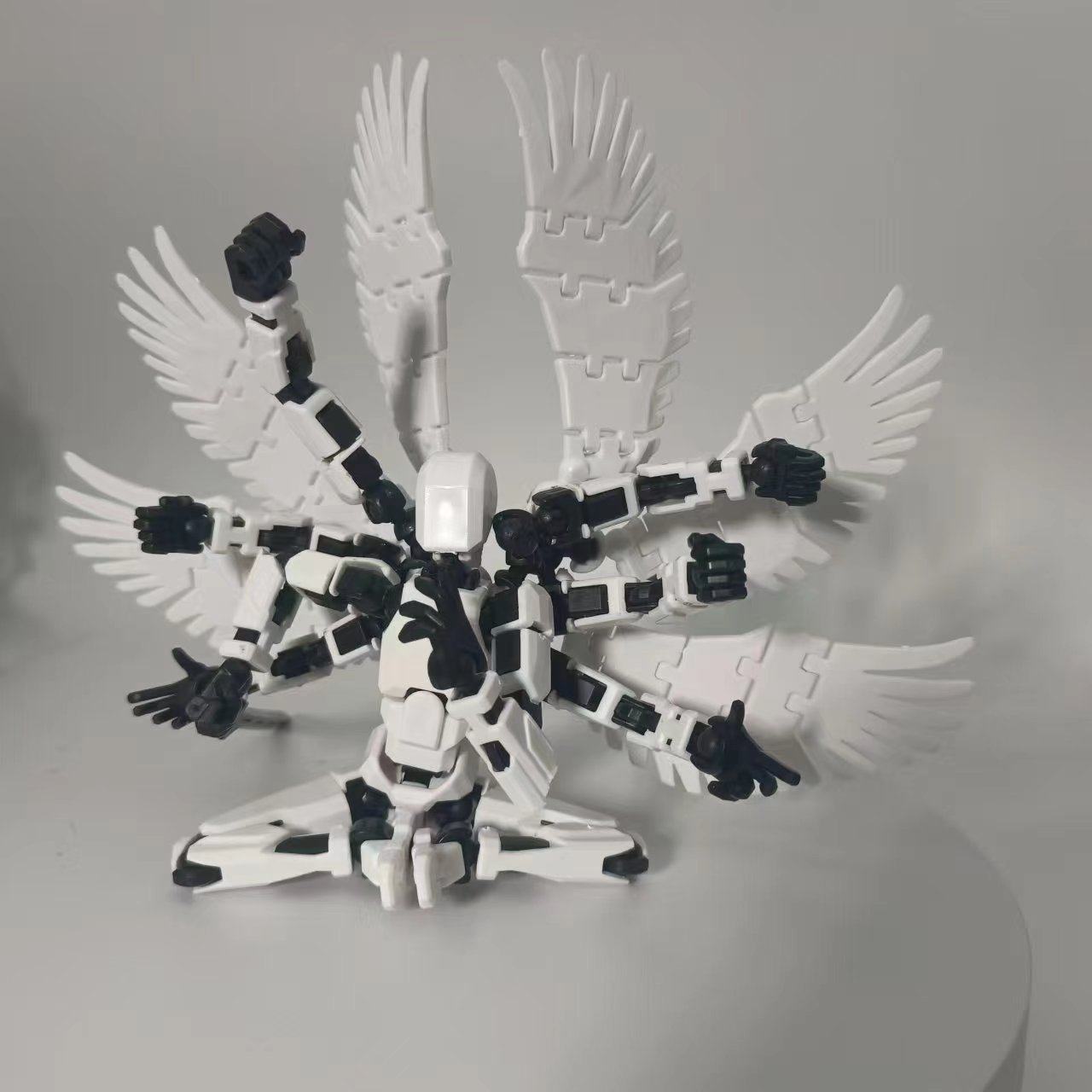 幸运13dummy3d打印多关节可动人偶翅膀武器第6代拼装小人,淘宝优惠券,粉丝福利购,淘宝优惠卷