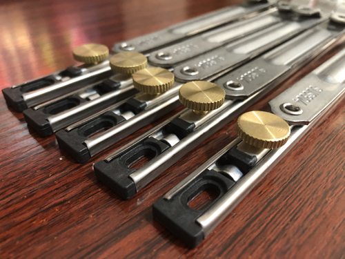 塑钢窗风撑限位器防风支架断桥铝平开窗户定位器不锈钢挡风杆撑杆 - 图2