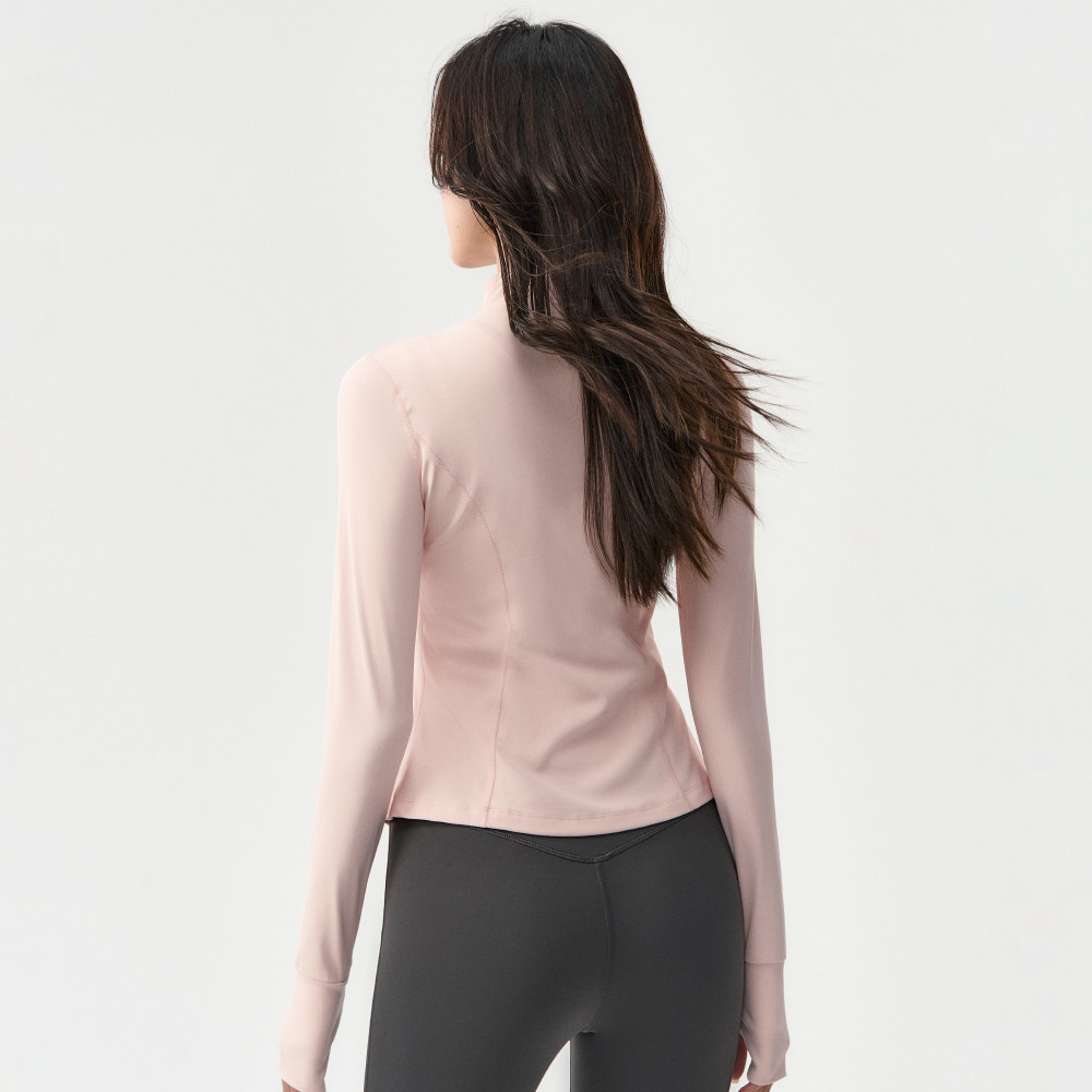 秋冬新款瑜伽服外套女拉链开衫夹克外穿户外运动跑步训练健身上衣,淘宝优惠券,粉丝福利购,淘宝优惠卷