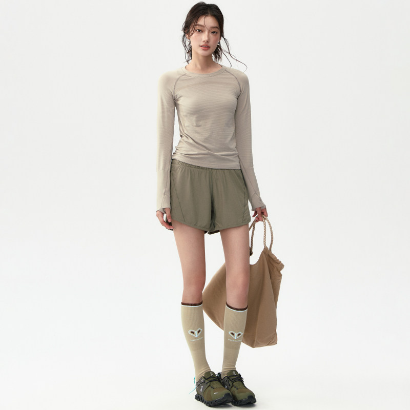 瑜伽服秋冬季女显瘦跑步运动t恤长袖修身普拉提训练透气健身上衣,淘宝优惠券,粉丝福利购,淘宝优惠卷