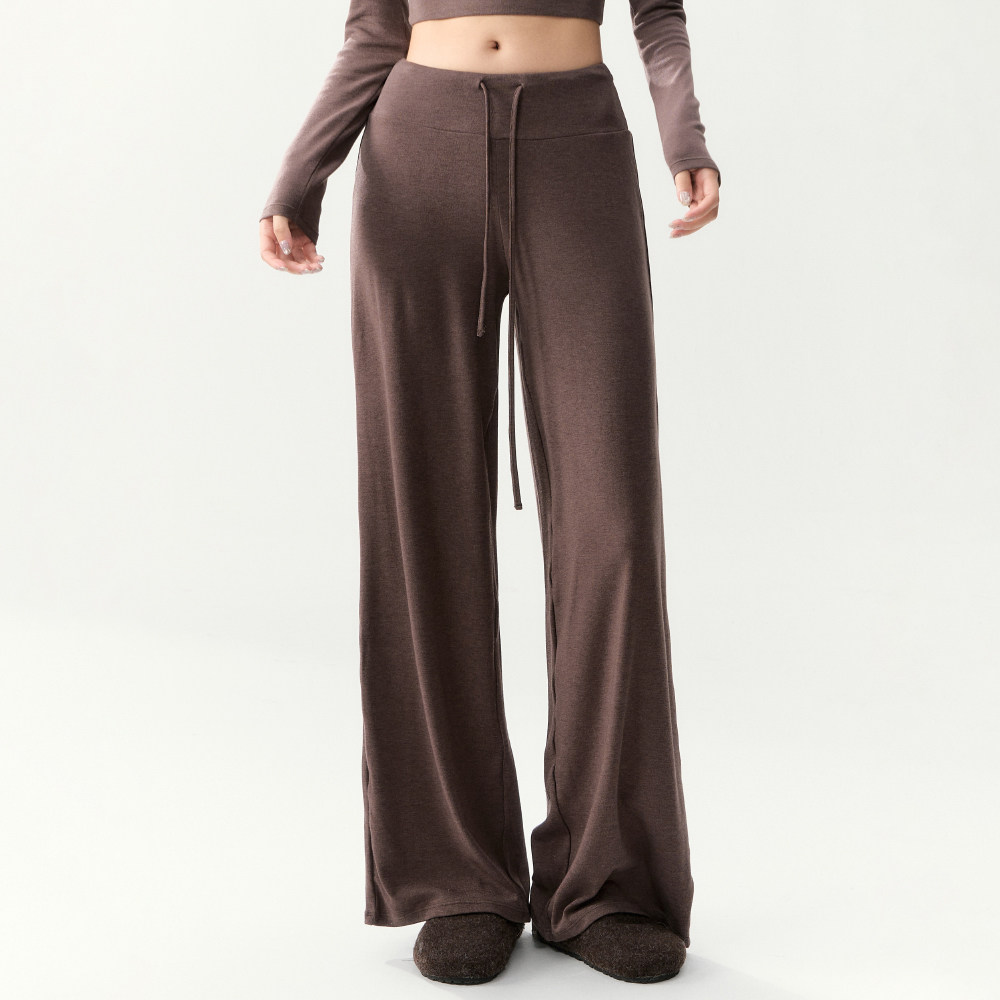 瑜伽裤软糯垂感宽松阔腿秋冬季普拉提训练服运动裤子套装健身服女,淘宝优惠券,粉丝福利购,淘宝优惠卷