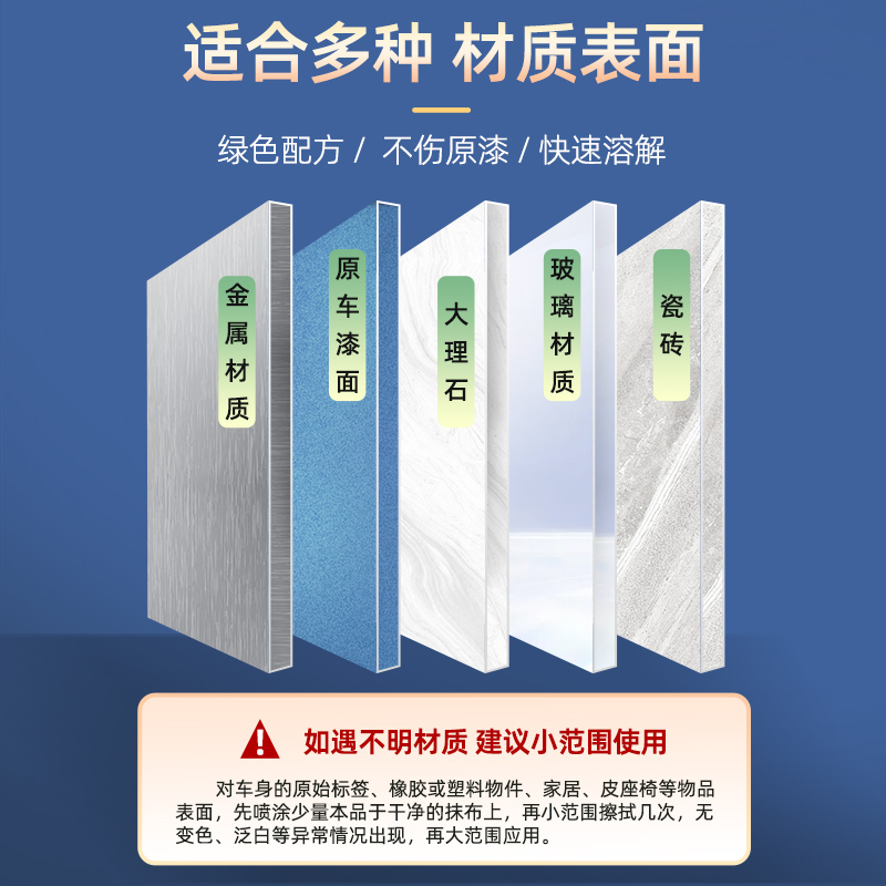 标榜除胶剂双面胶去胶剂不干胶粘胶车用家用通用清除剂清洁剂神器 - 图2