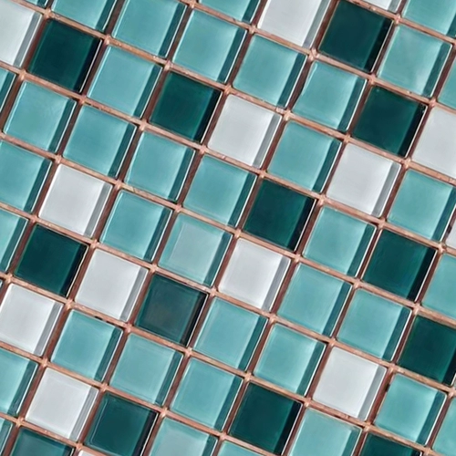 Хрустальная стеклянная мозаичная рыба -пруд бассейн