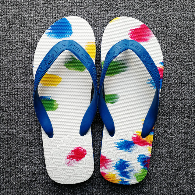 Crab brand rubber flip-flops imported from Thailand