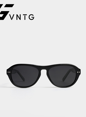 VNTG板材墨镜gm风中性全框时髦御姐ins风uv400显脸小防晒太阳眼镜