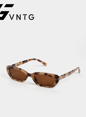 VNTG墨镜御姐ins风梯形ins风极简海莉同款防紫外线uv400太阳眼镜