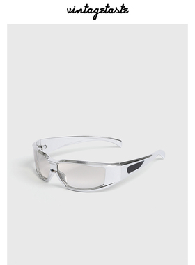 VINTAGETASTE 炫酷银框机能ins风太阳眼镜高级感小众防紫外线墨镜