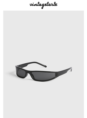 渐变色酷炫窄边个性墨镜