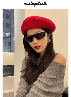 防晒方边ins风男女墨镜原创