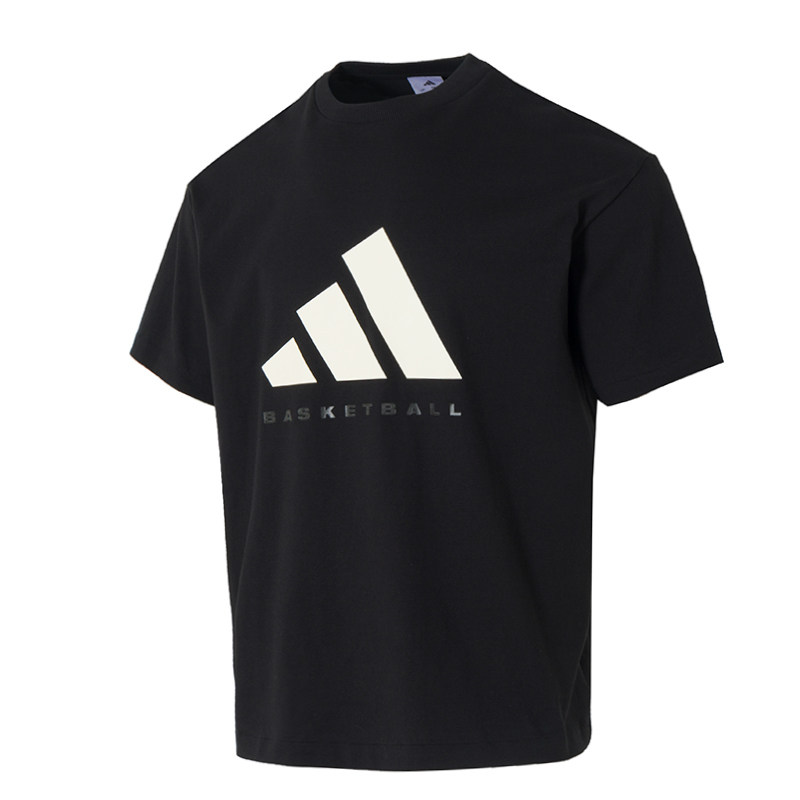阿迪达斯短袖男女装2026春新款篮球运动服透气宽松圆领T恤KB7560,淘宝优惠券,粉丝福利购,淘宝优惠卷